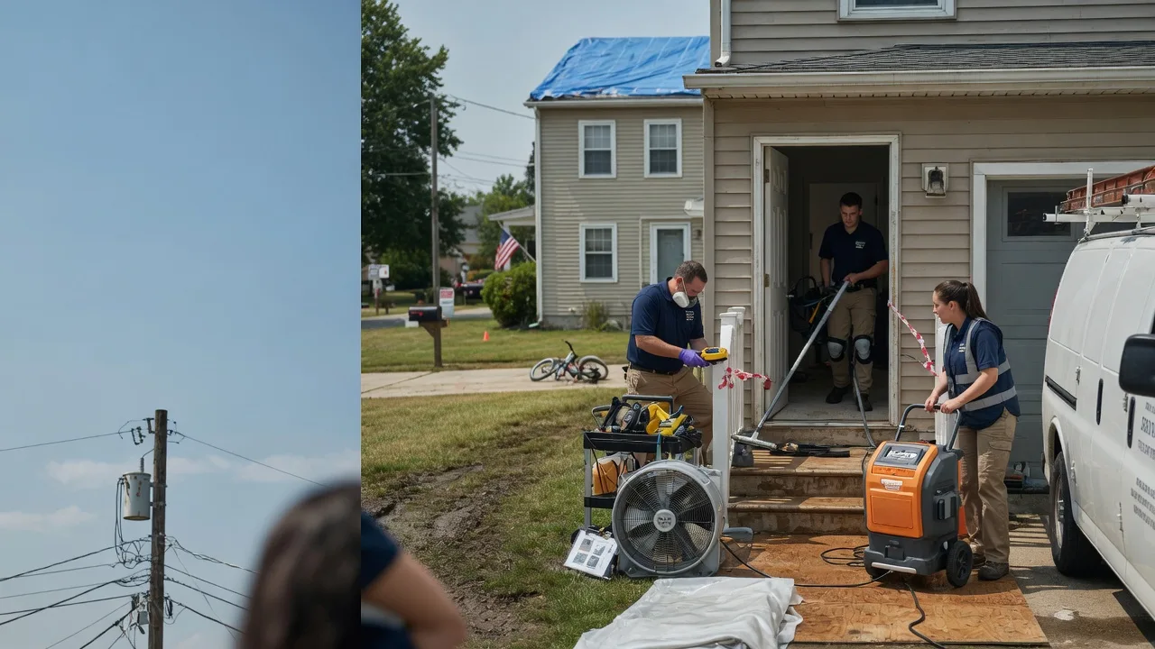 Water Damage Repair in Martinsville, IN near me